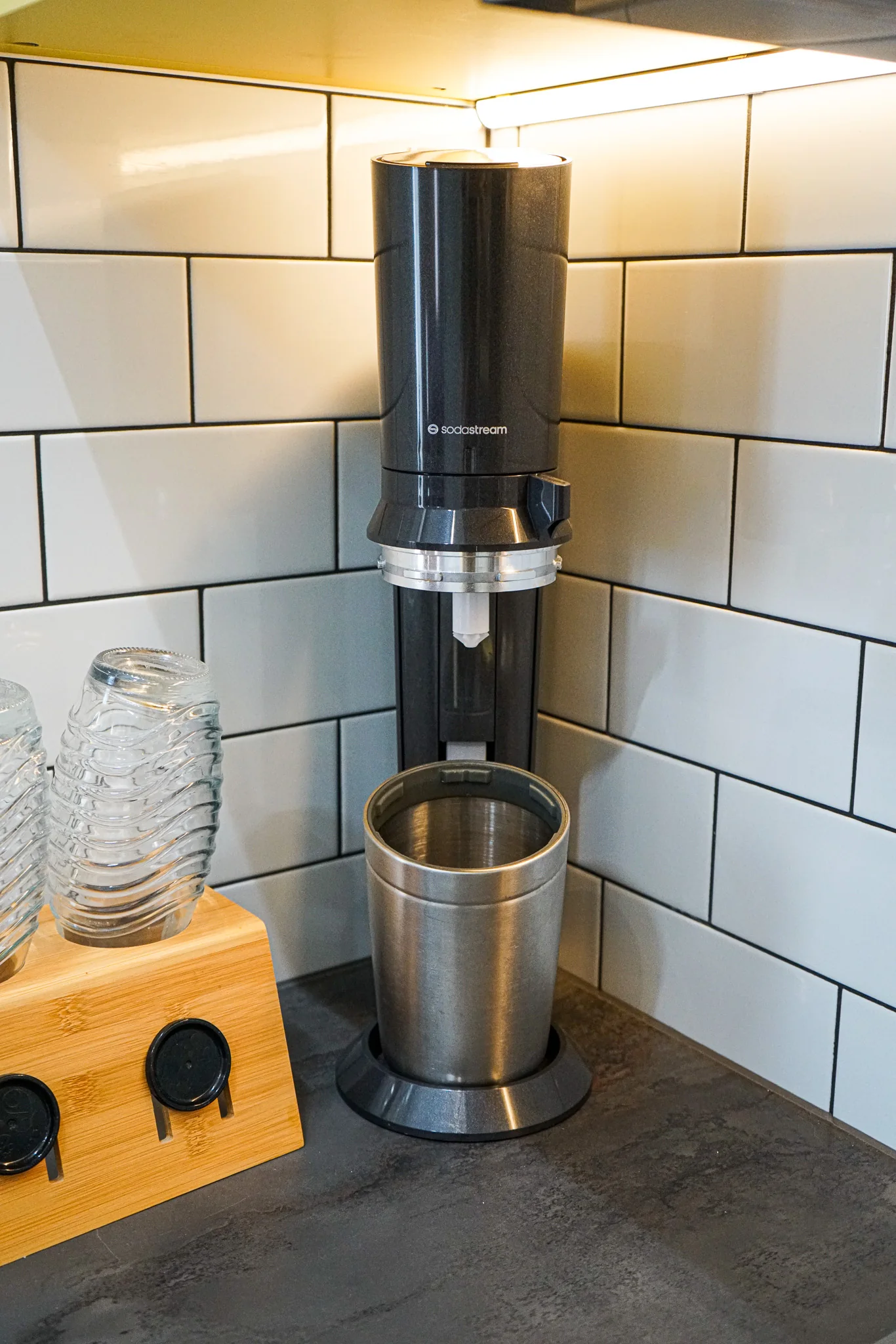 Wasserfilter und Küchenausstattung
